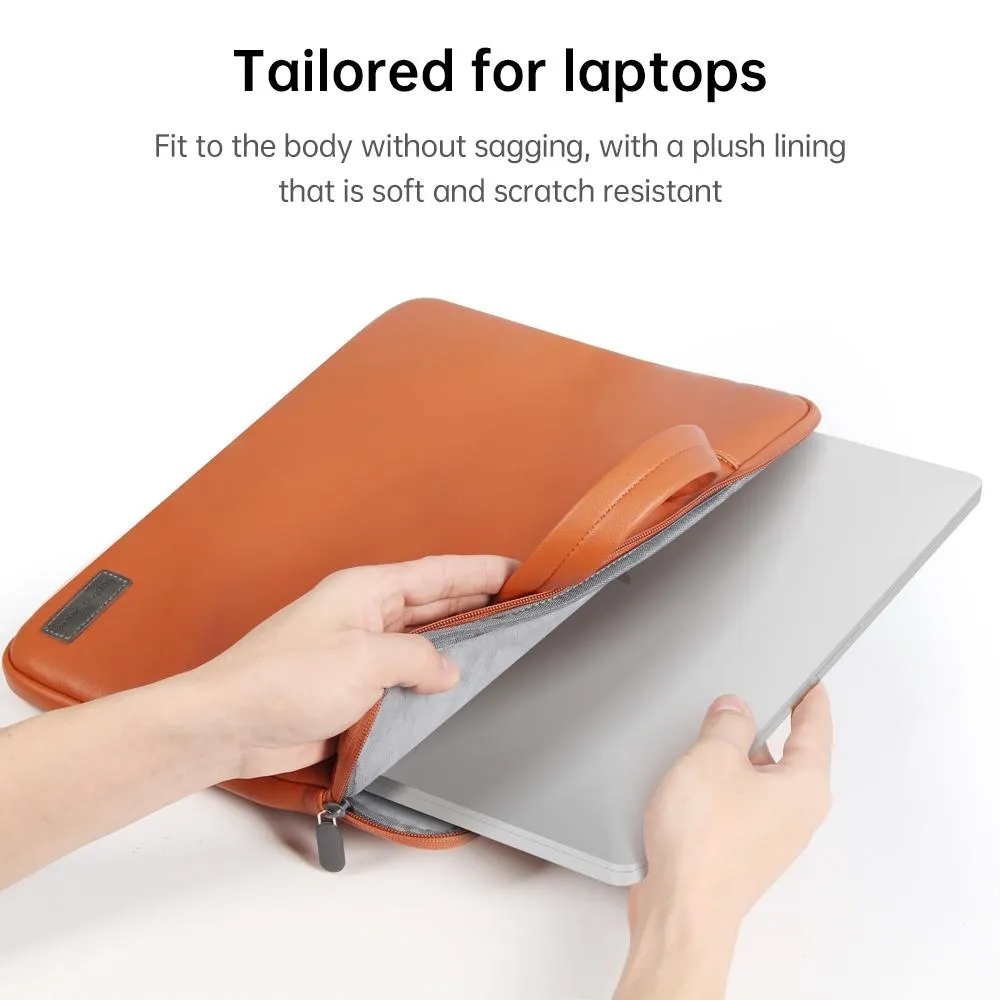 13 / 14 Inch Waterproof Pu Laptop Inner Bag