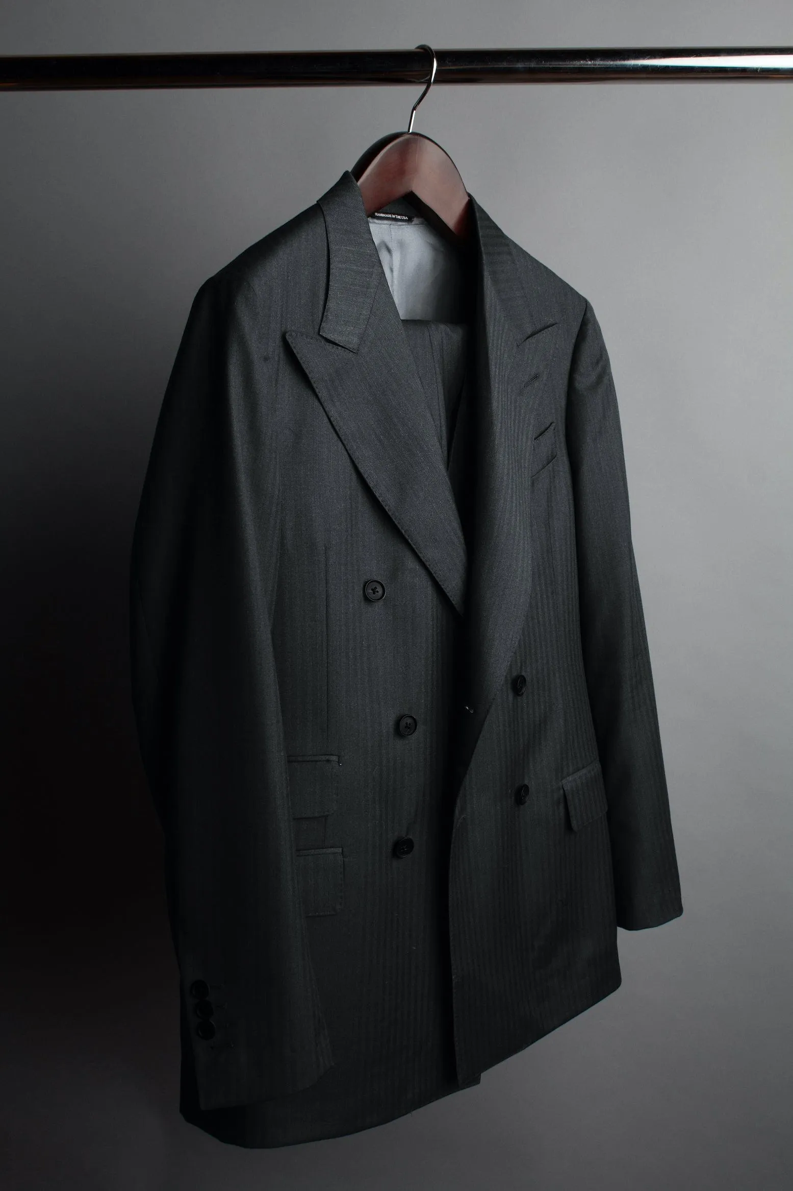 4-Season Herringbone Suit