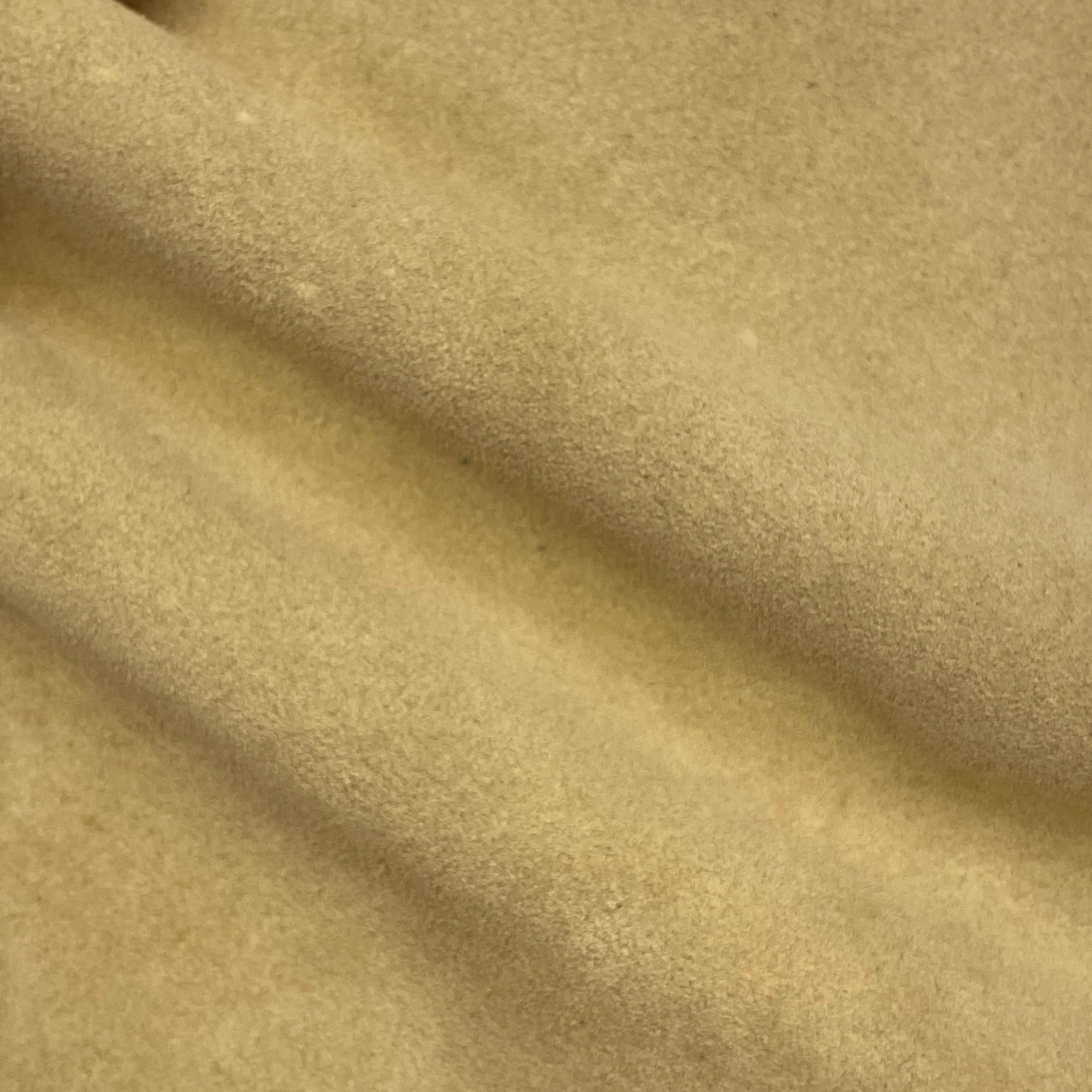 4oz (1.5mm) Cow Suede - Sand (per square foot)