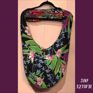 700 - 323WR , Reversible bag with zipper pockets both sides
