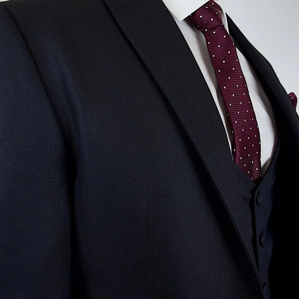 Abner Blue Set Blazer Linen Suit