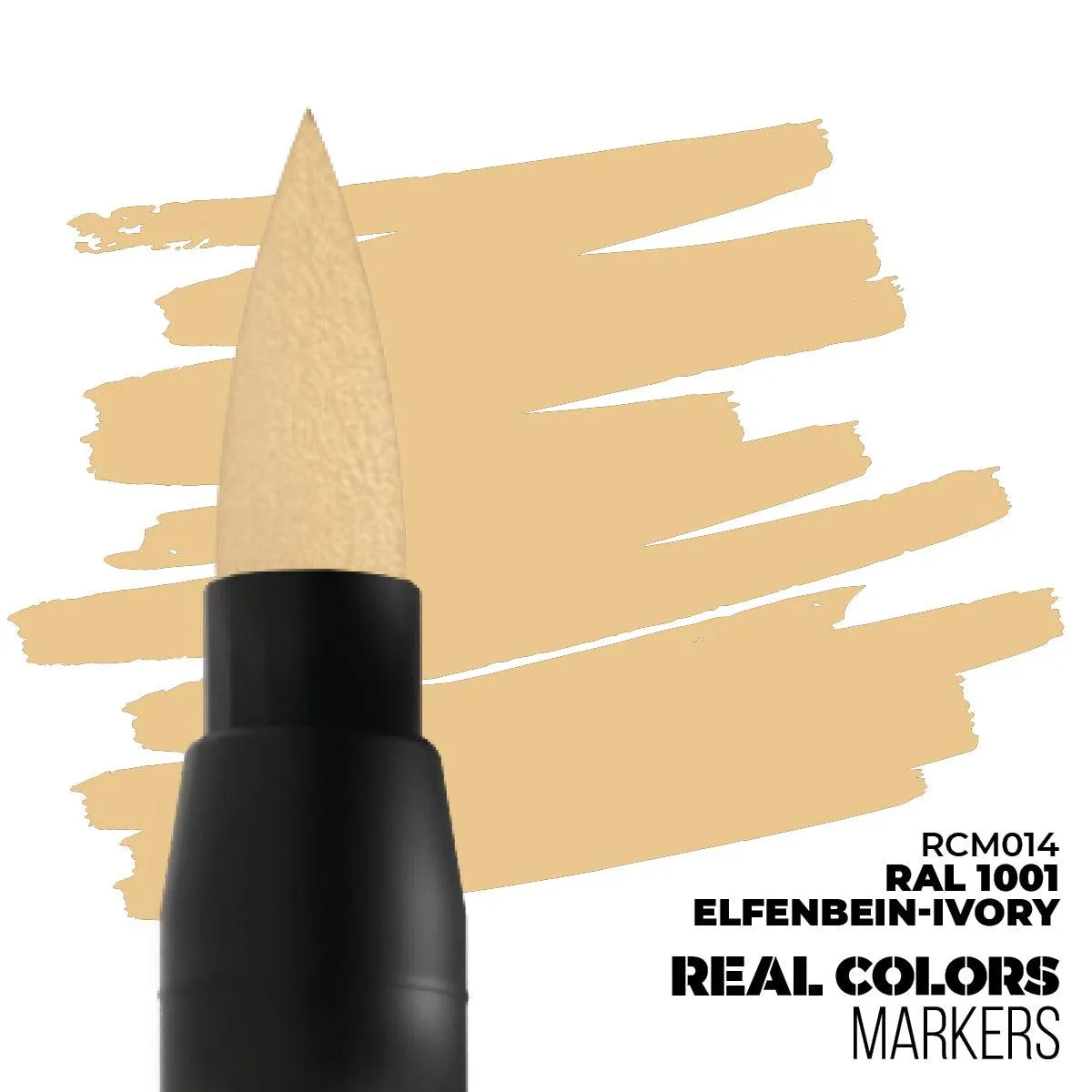 AK Interactive RCM014 RC Markers RAL 1001 Elfenbein-Ivory