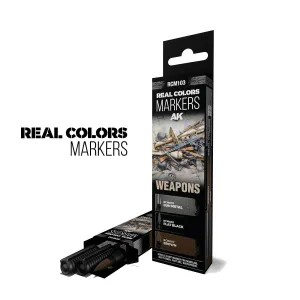 AK Interactive RCM103 RC Markers Set - Weapons (3pcs)