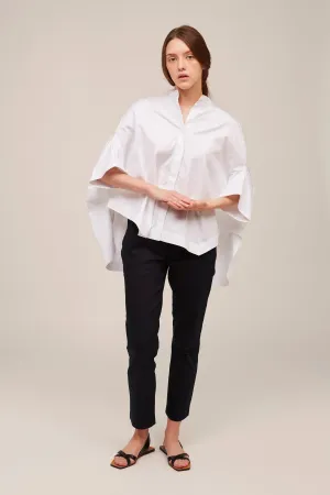 Alabaster Drop Sleeve in White