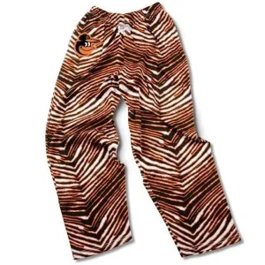 Baltimore Orioles ZUBAZ Orange White Black Vintage Style Zebra Pants