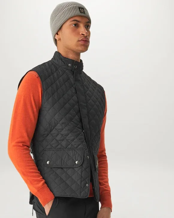 Belstaff Black Waistcoat Gilet - Elegant & Durable