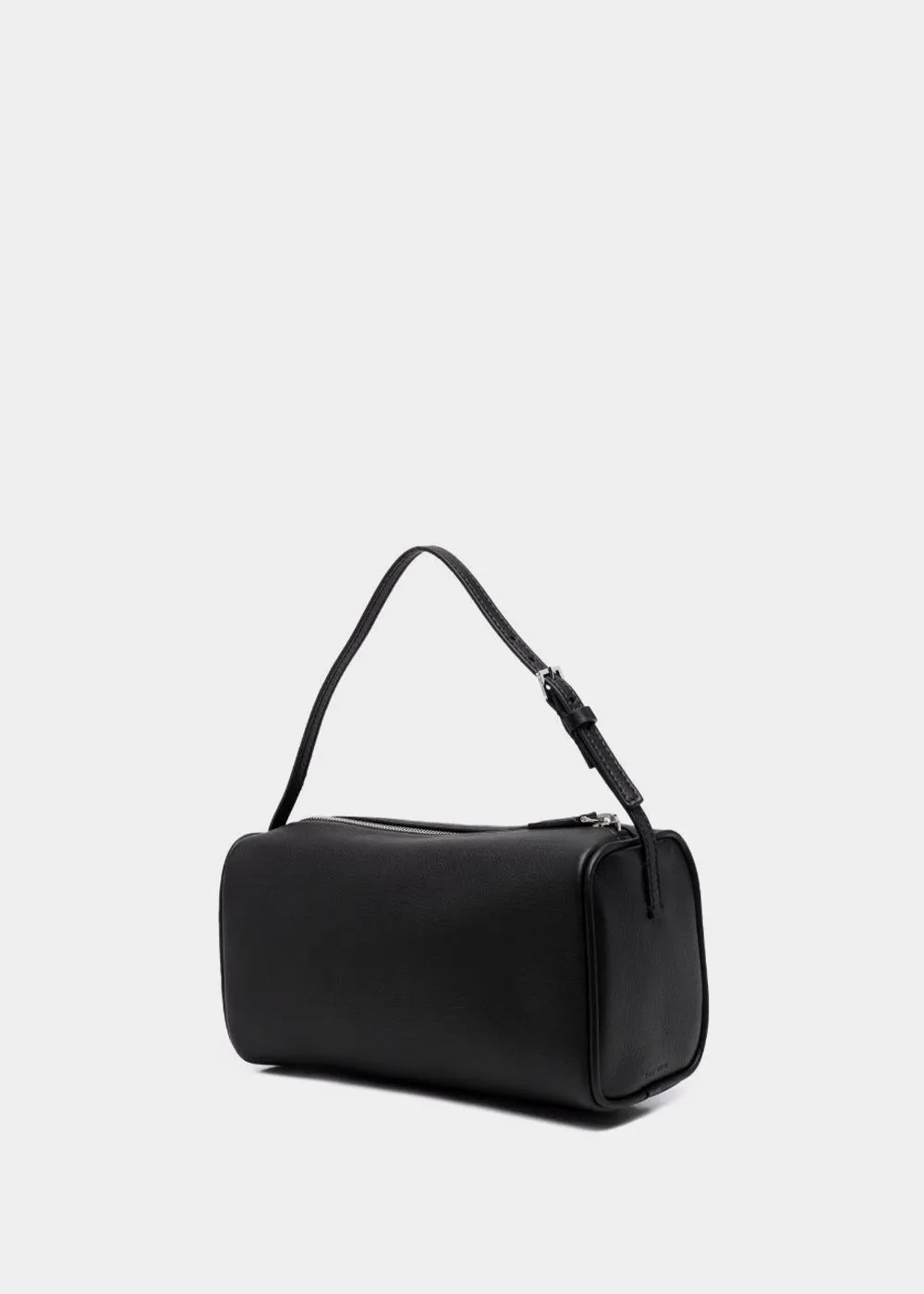 Black 90s Leather Tote Bag