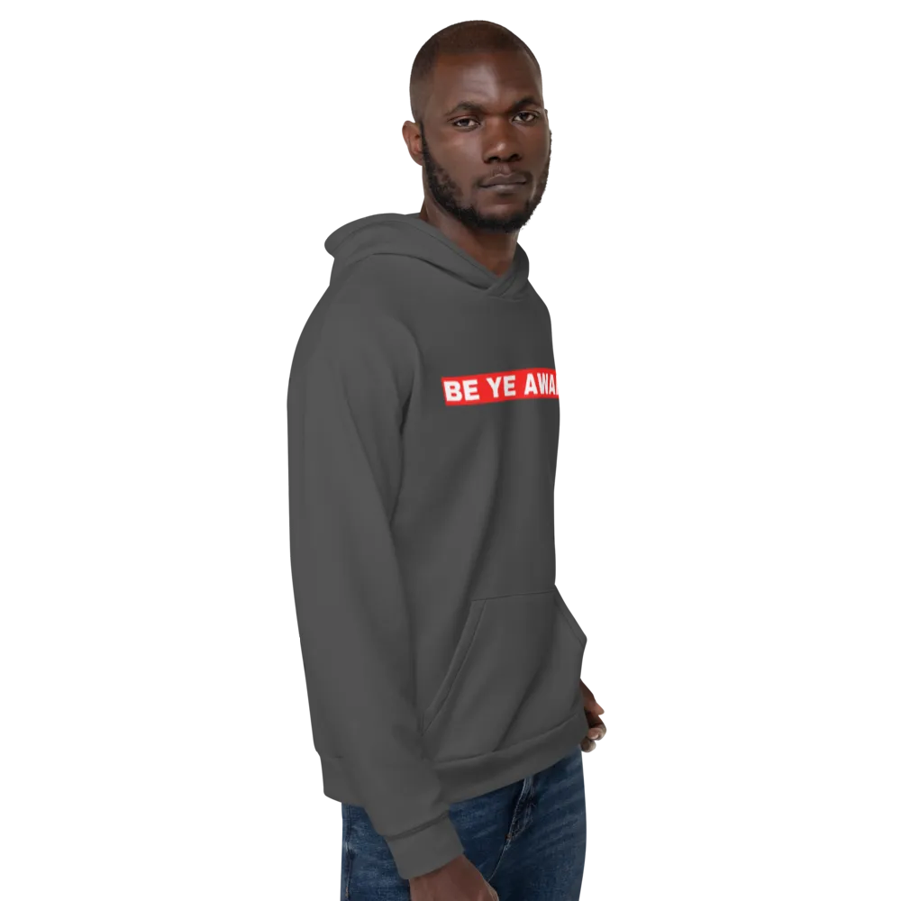 BYA4 Red Stripe Men's/Unisex Classic Hoodies