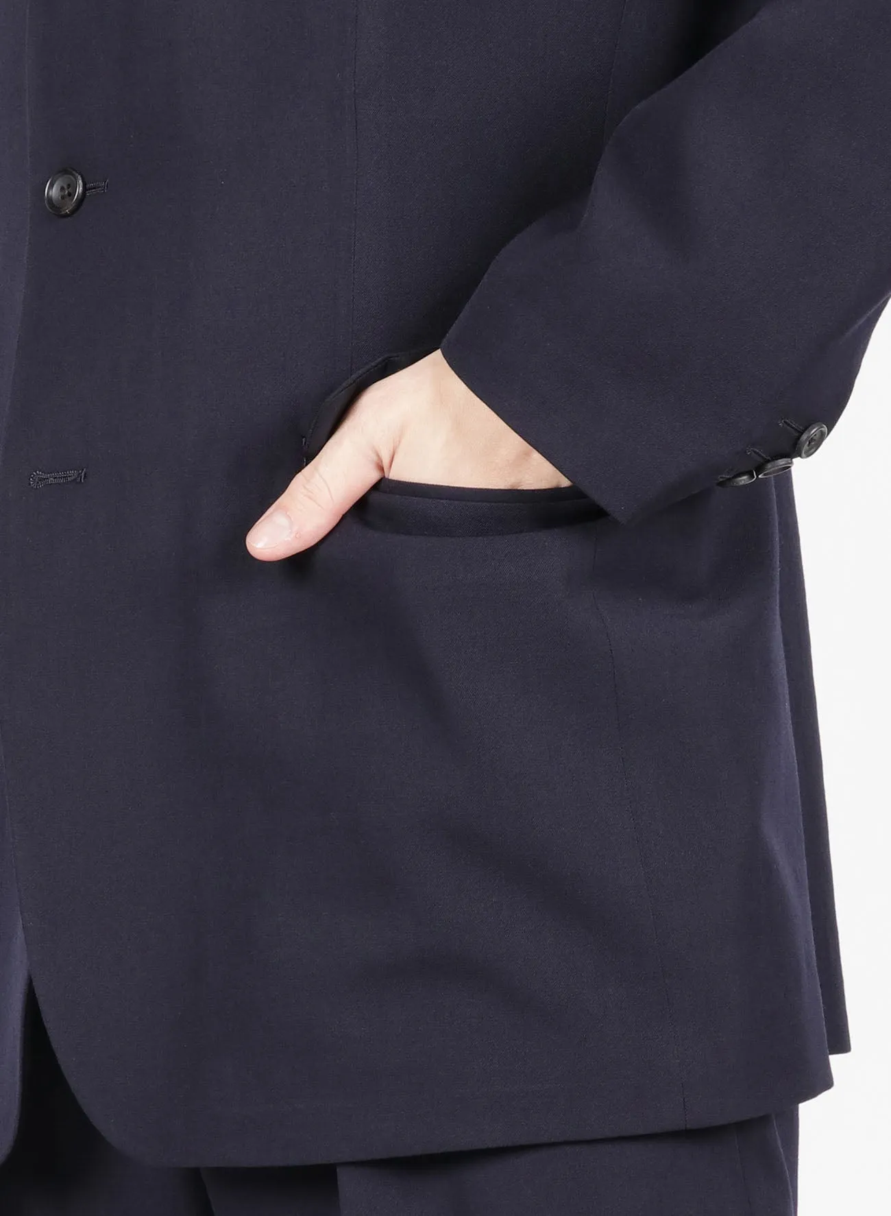 COSTUME DHOMME SUITS GABARDINE 3BUTTON SINGLE JACKET