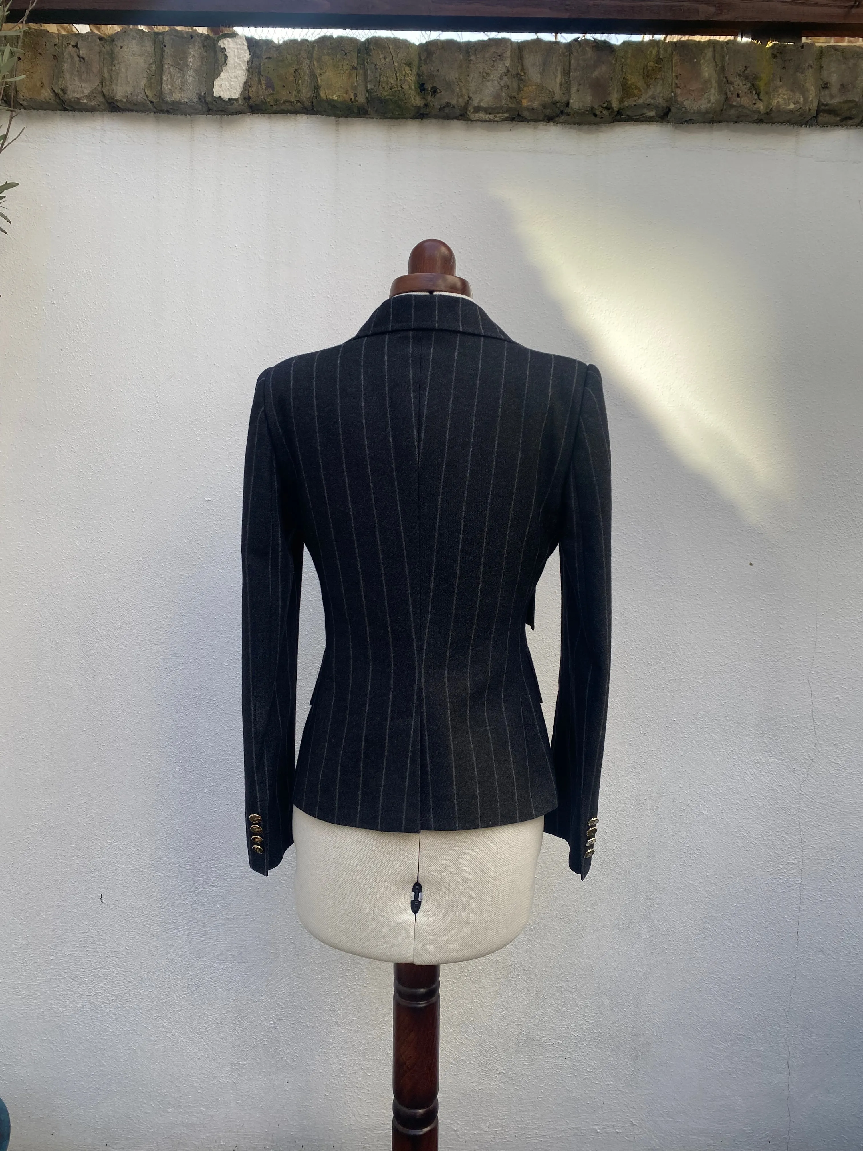 DOLCE & GABBANA Pinstripe Blazer UK8