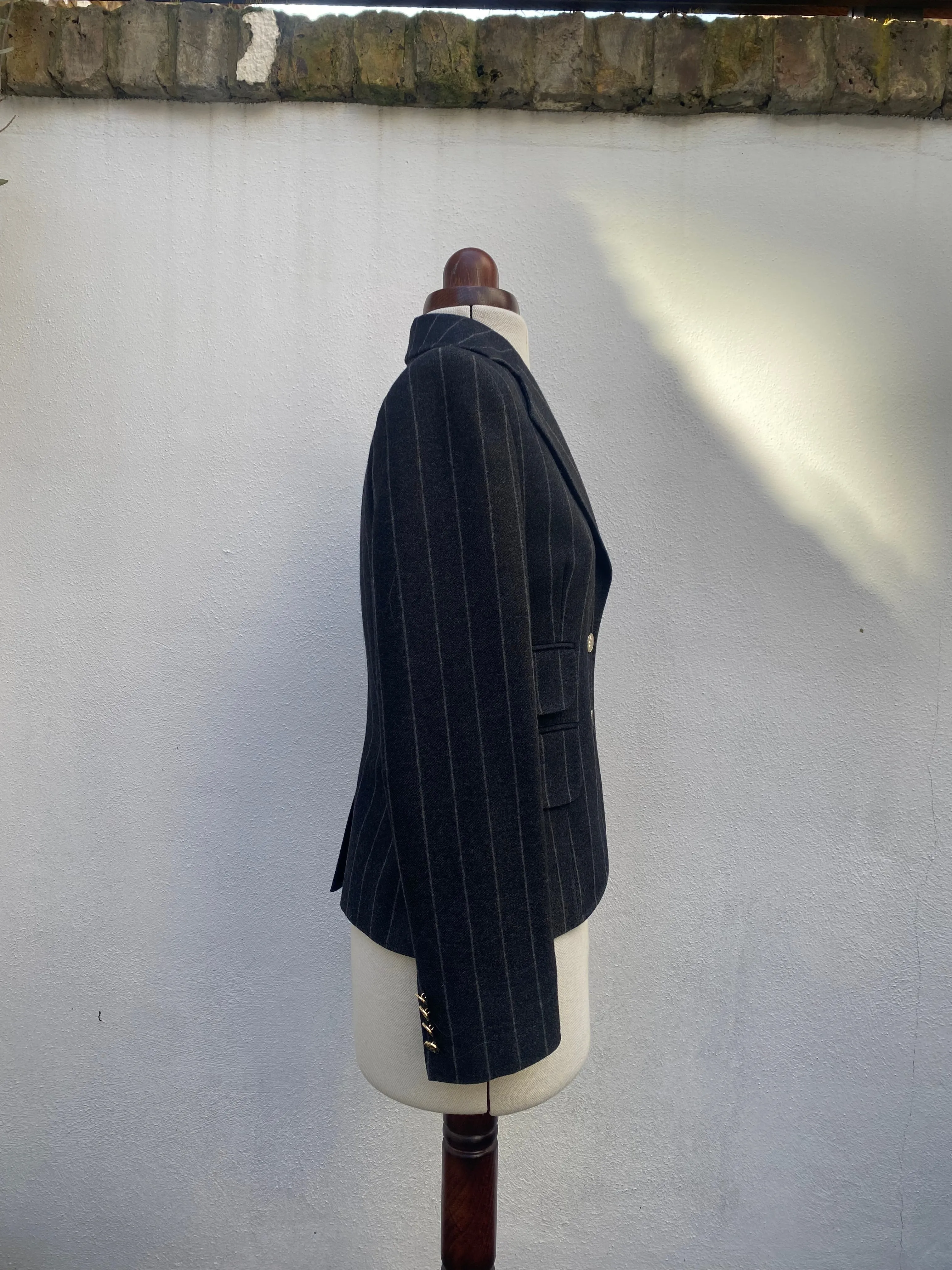 DOLCE & GABBANA Pinstripe Blazer UK8