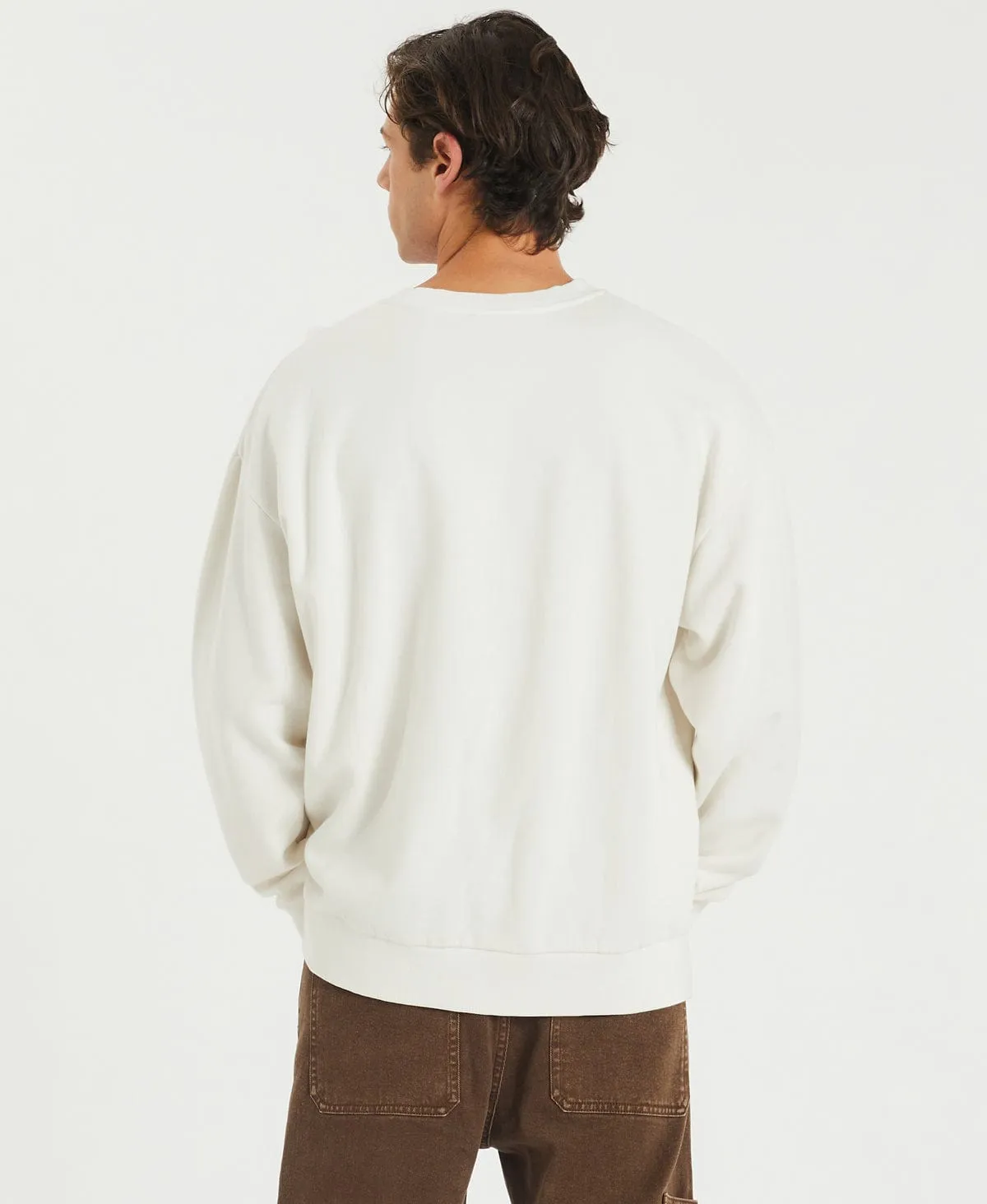 Escalade Relaxed Jumper Off White