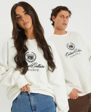Escalade Relaxed Jumper Off White