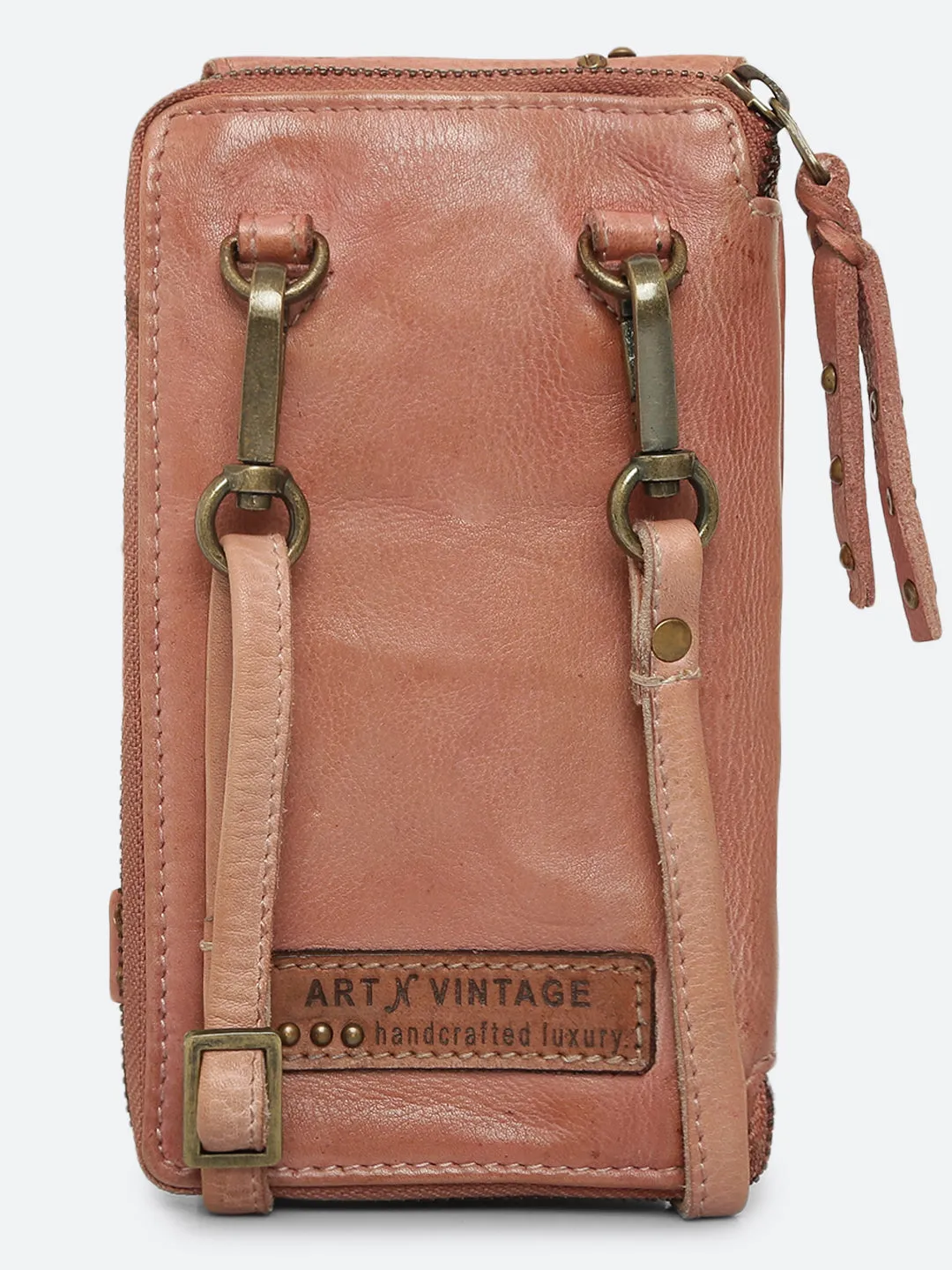 Fresia: Folral Patchwork Phone Wallet Crossbody