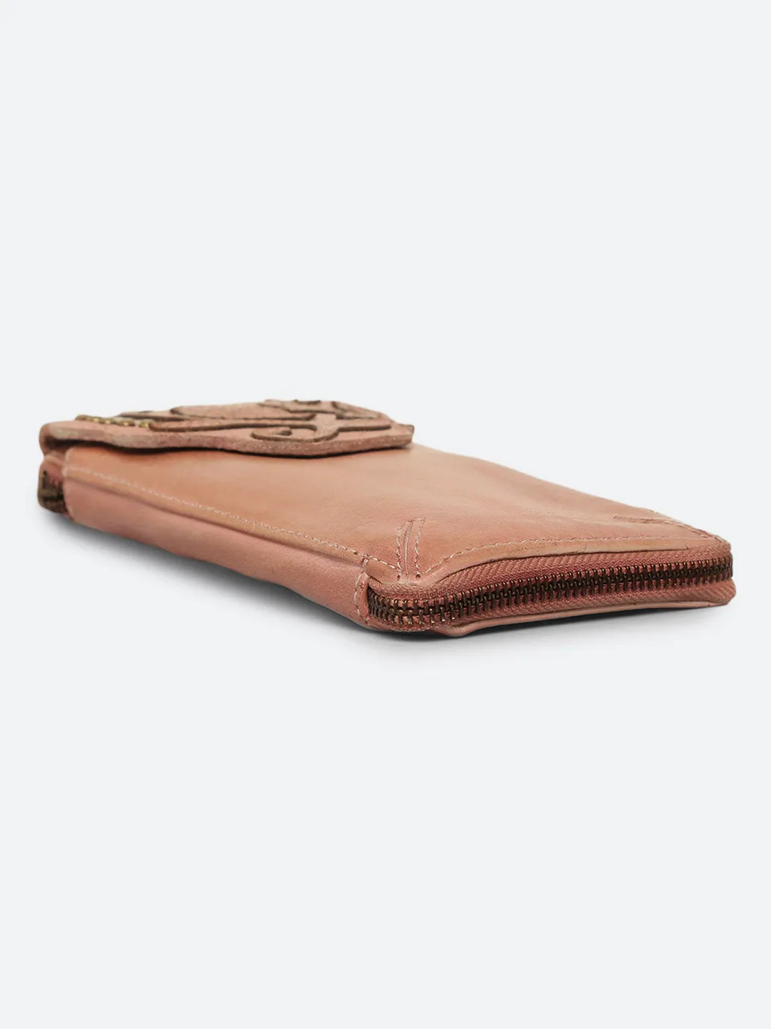 Fresia: Folral Patchwork Phone Wallet Crossbody