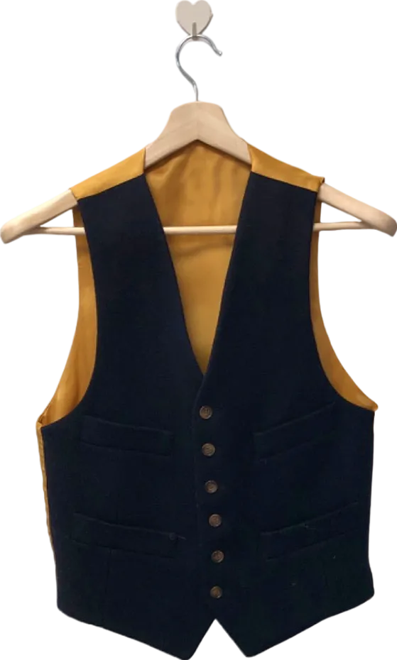 Gurteen Esquire Navy Blue Waistcoat UK 36