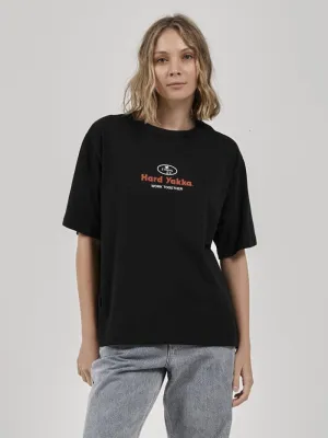Hard Yakka x Thrills Union Box Tee - Black