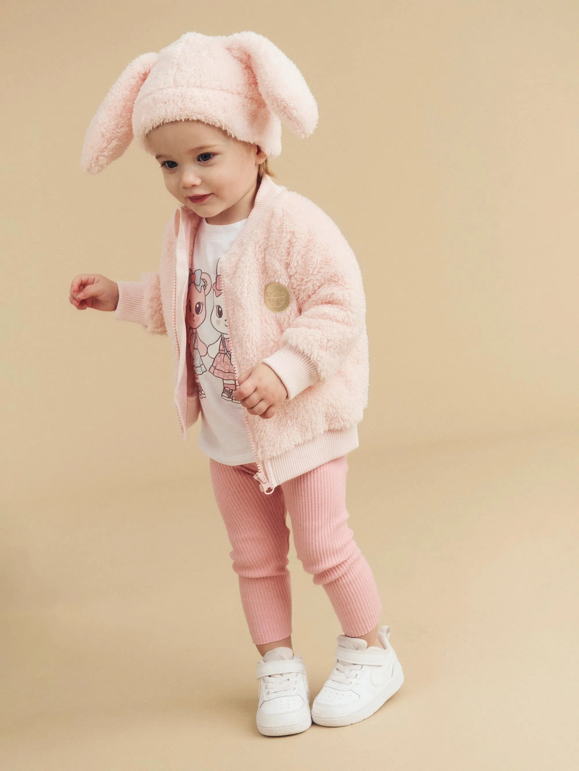Huxbaby Fairy Bunny Fur Jacket