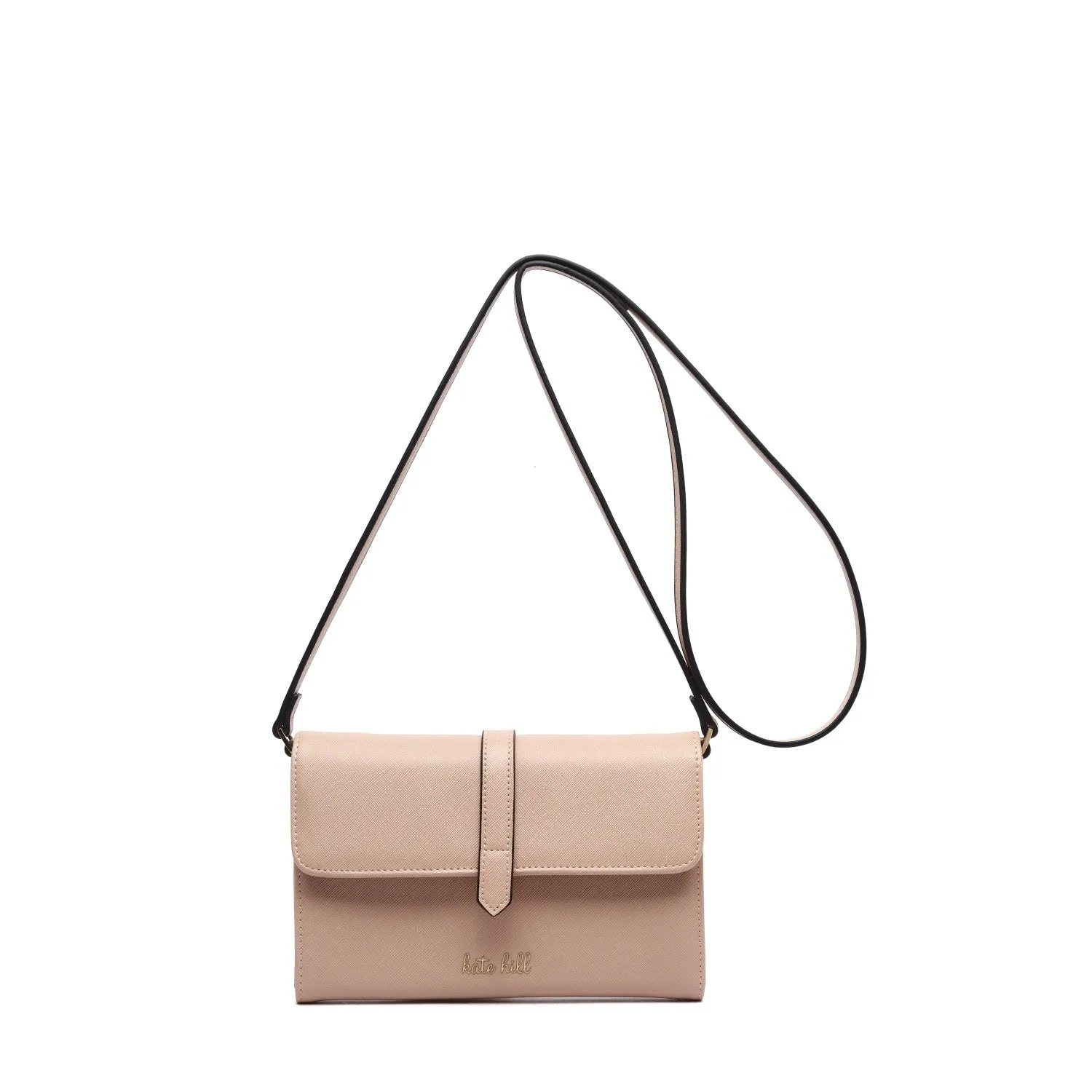 Kate Hill Everly Vegan Leather Crossbody Bag KH22003