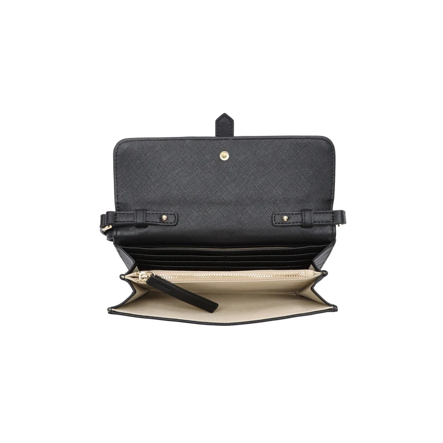 Kate Hill Everly Vegan Leather Crossbody Bag KH22003