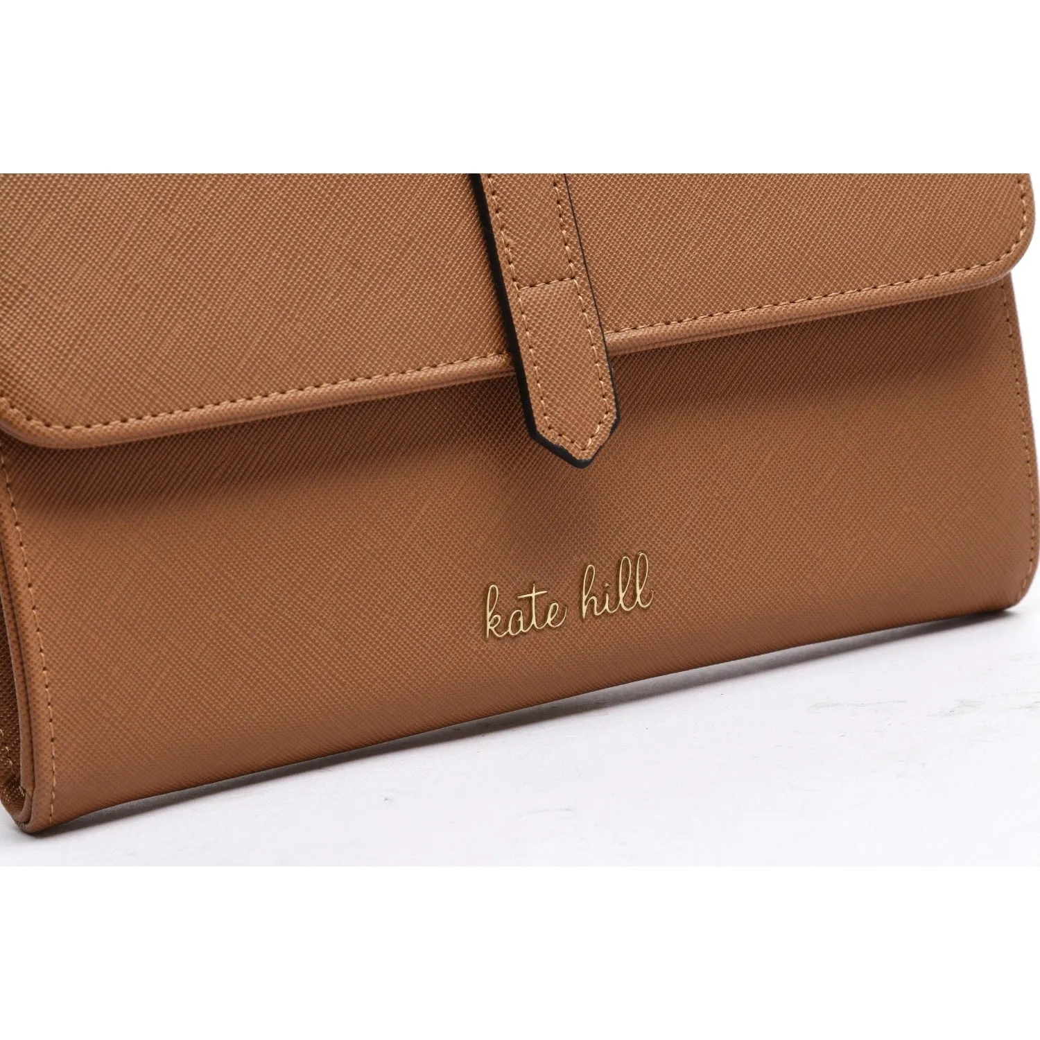 Kate Hill Everly Vegan Leather Crossbody Bag KH22003