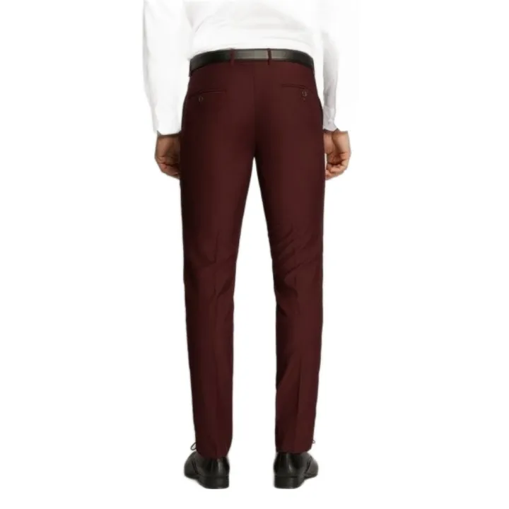 Kelly Country Slim Fit Maroon Suit Set