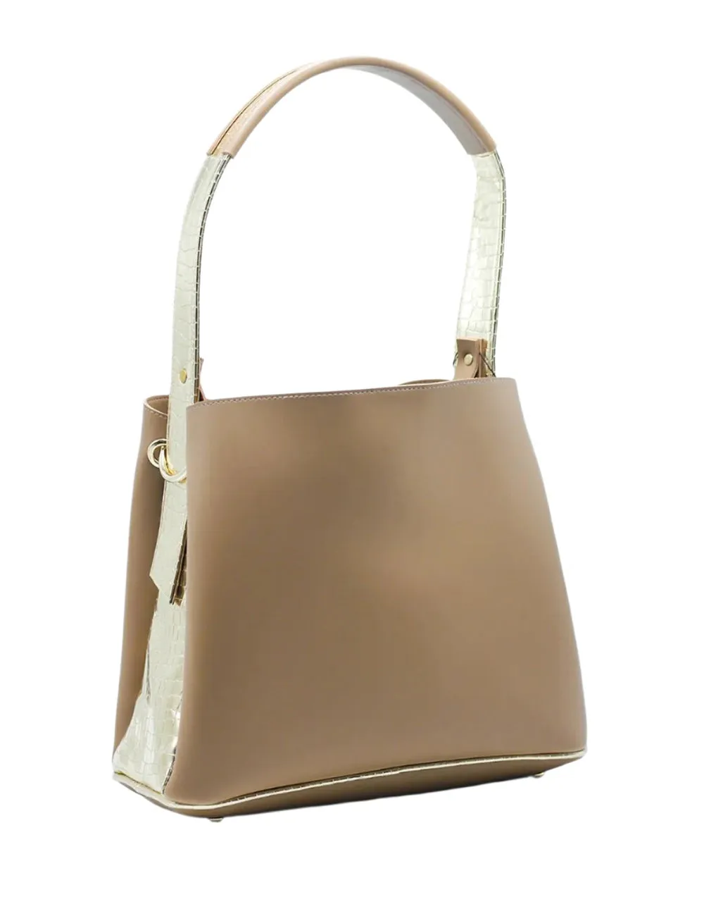 Khaki Elegance Tote Bag