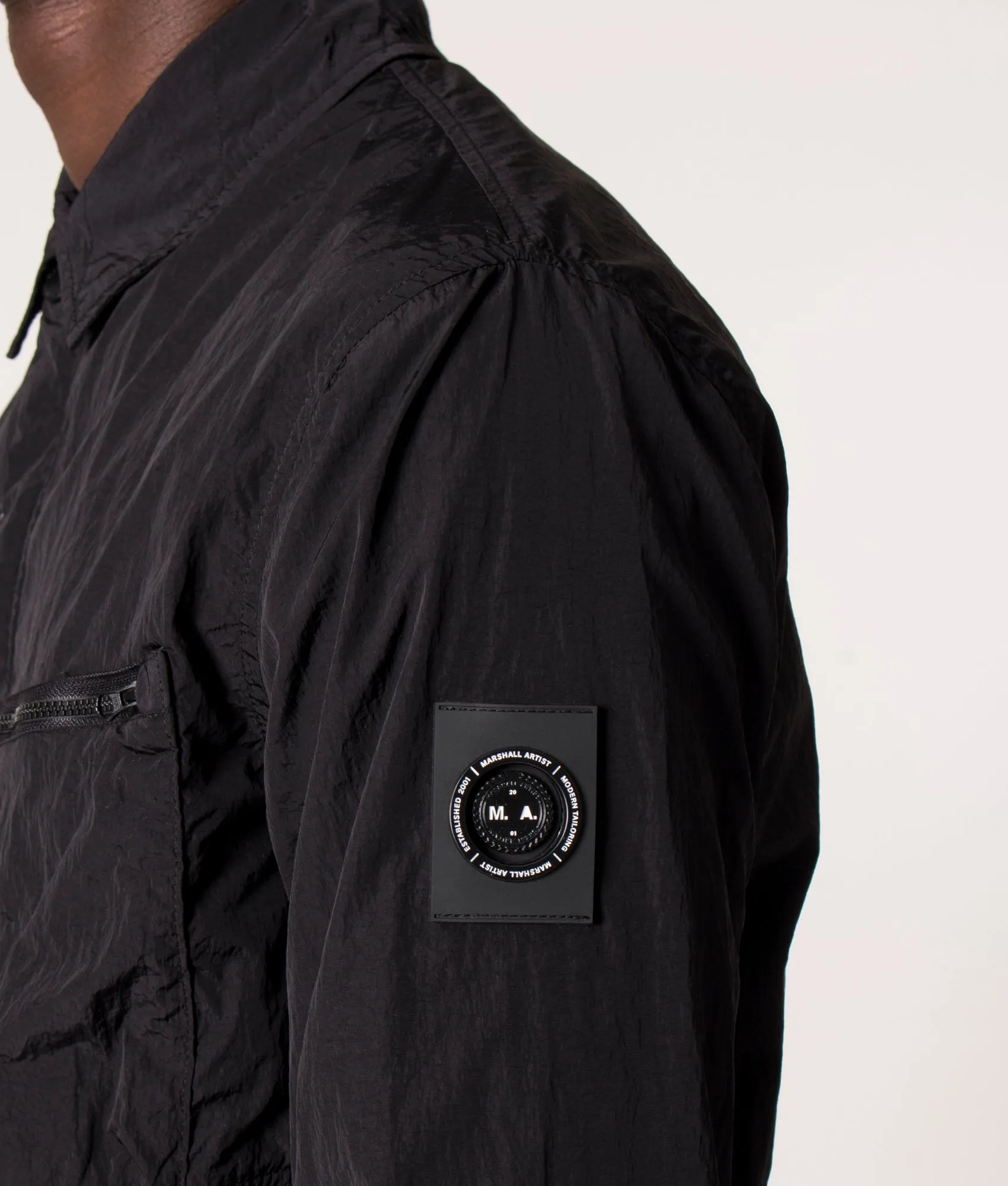 Krinkle Nylon Overshirt