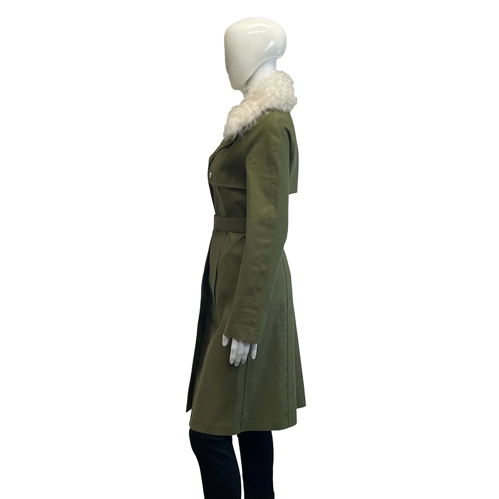 Louis Vuitton - Nicolas Ghesquire Belted Drill Army Coat 34 US 2