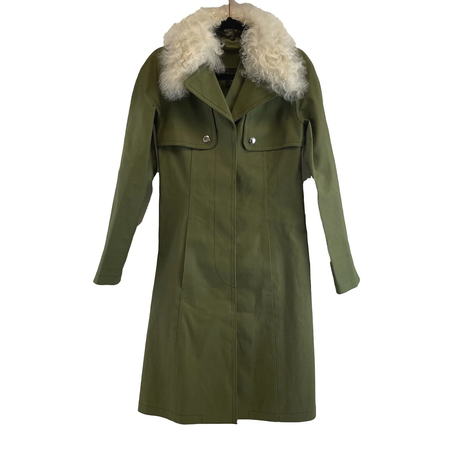 Louis Vuitton - Nicolas Ghesquire Belted Drill Army Coat 34 US 2
