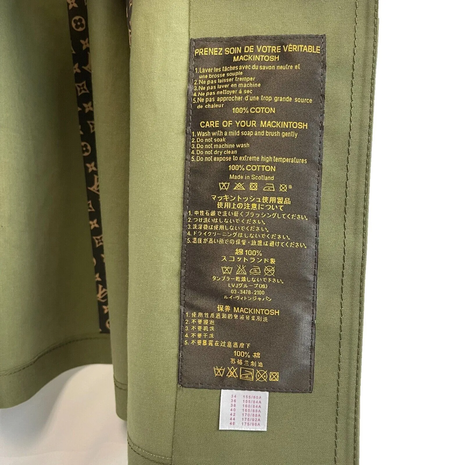 Louis Vuitton - Nicolas Ghesquire Belted Drill Army Coat 34 US 2
