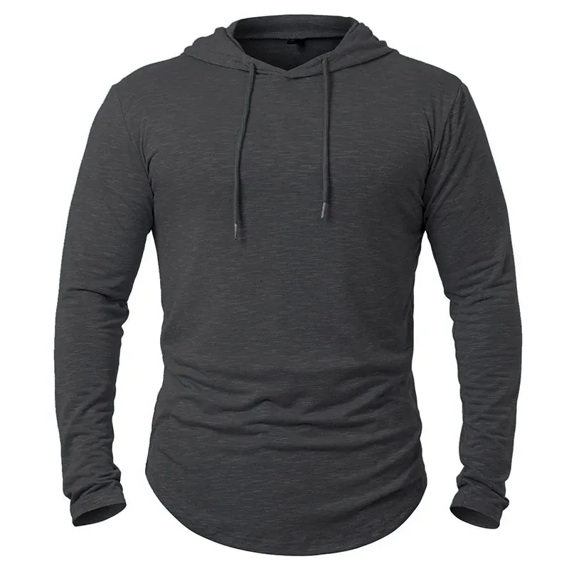 Men's Lightweight Long-Sleeve Hoodie