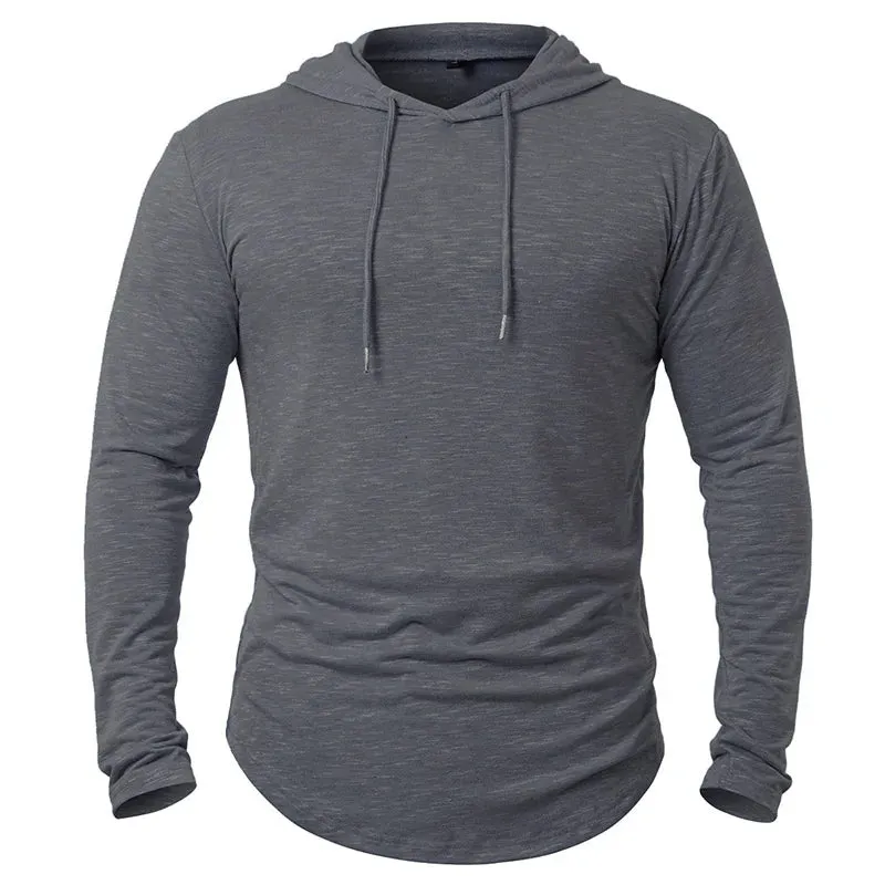 Men's Lightweight Long-Sleeve Hoodie