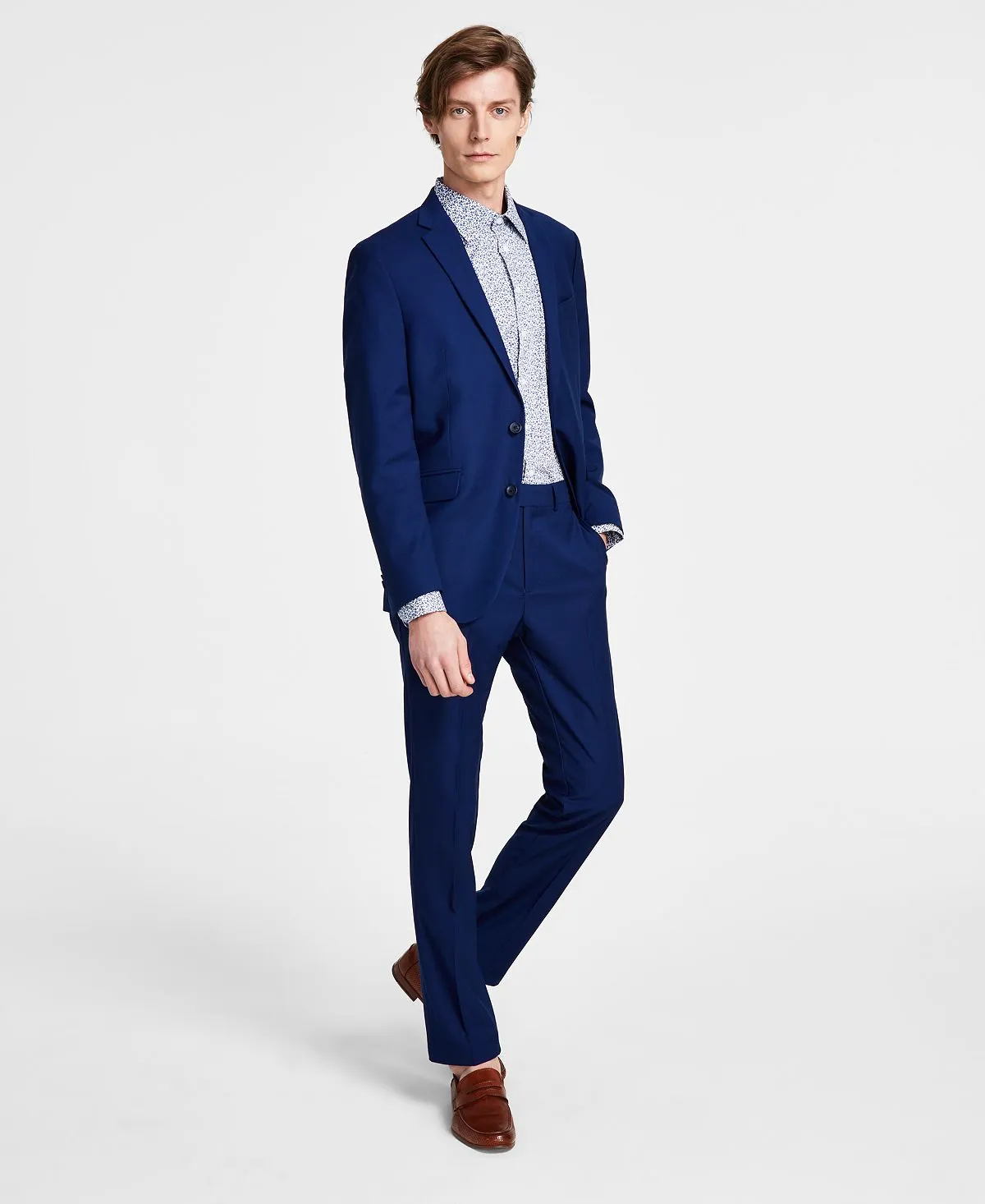 Men's ready flex Kenneth Cole Reaction suit, blue