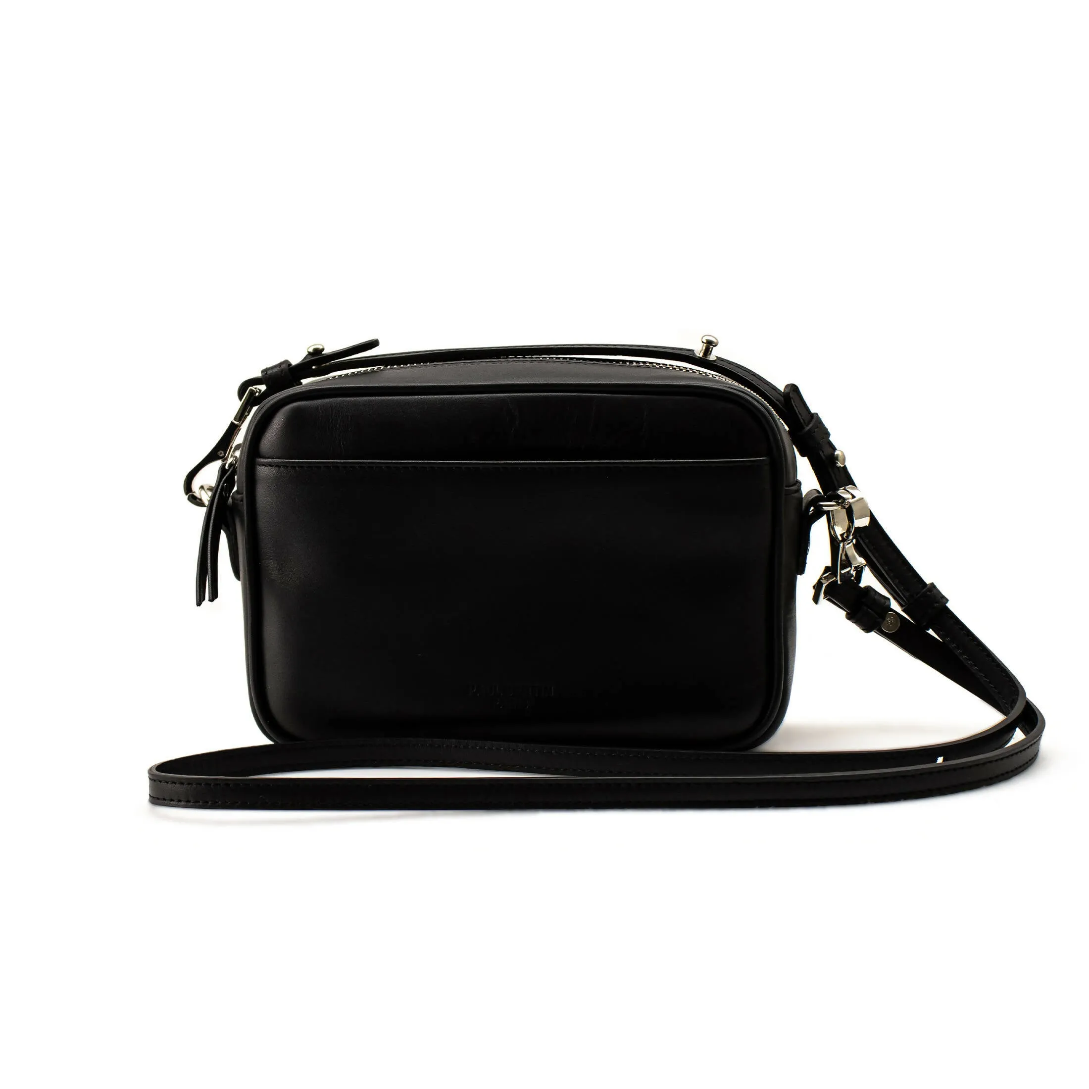 Nino - Black Leather Shoulder Bag