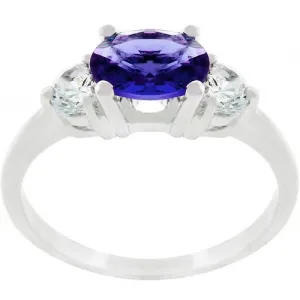 Stunning Oval-Cut Cubic Zirconia Maestro Ring – Elegant and Sparkling Statement Jewelry