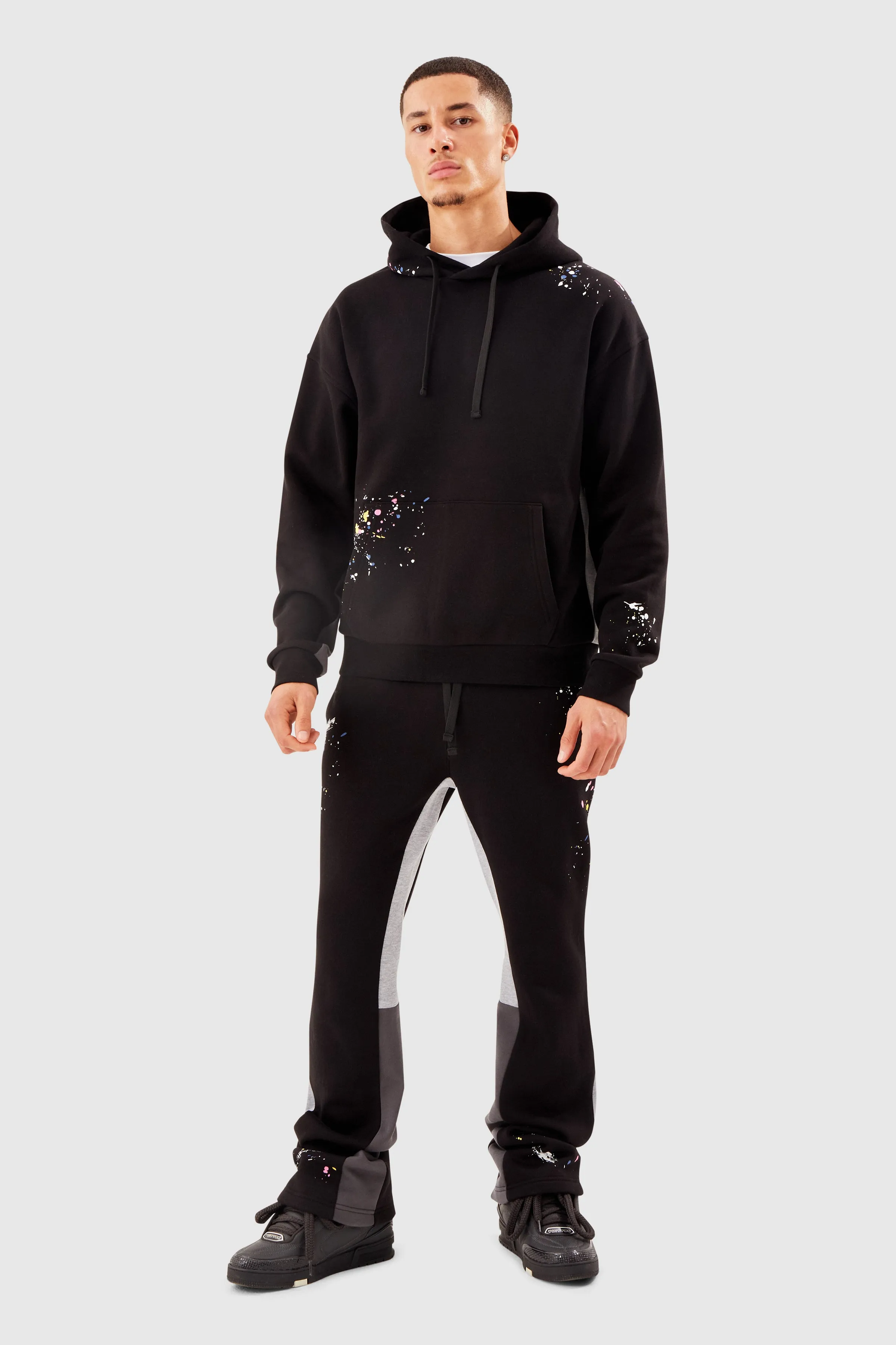 PAINT SMEAR HOOD - BLACK