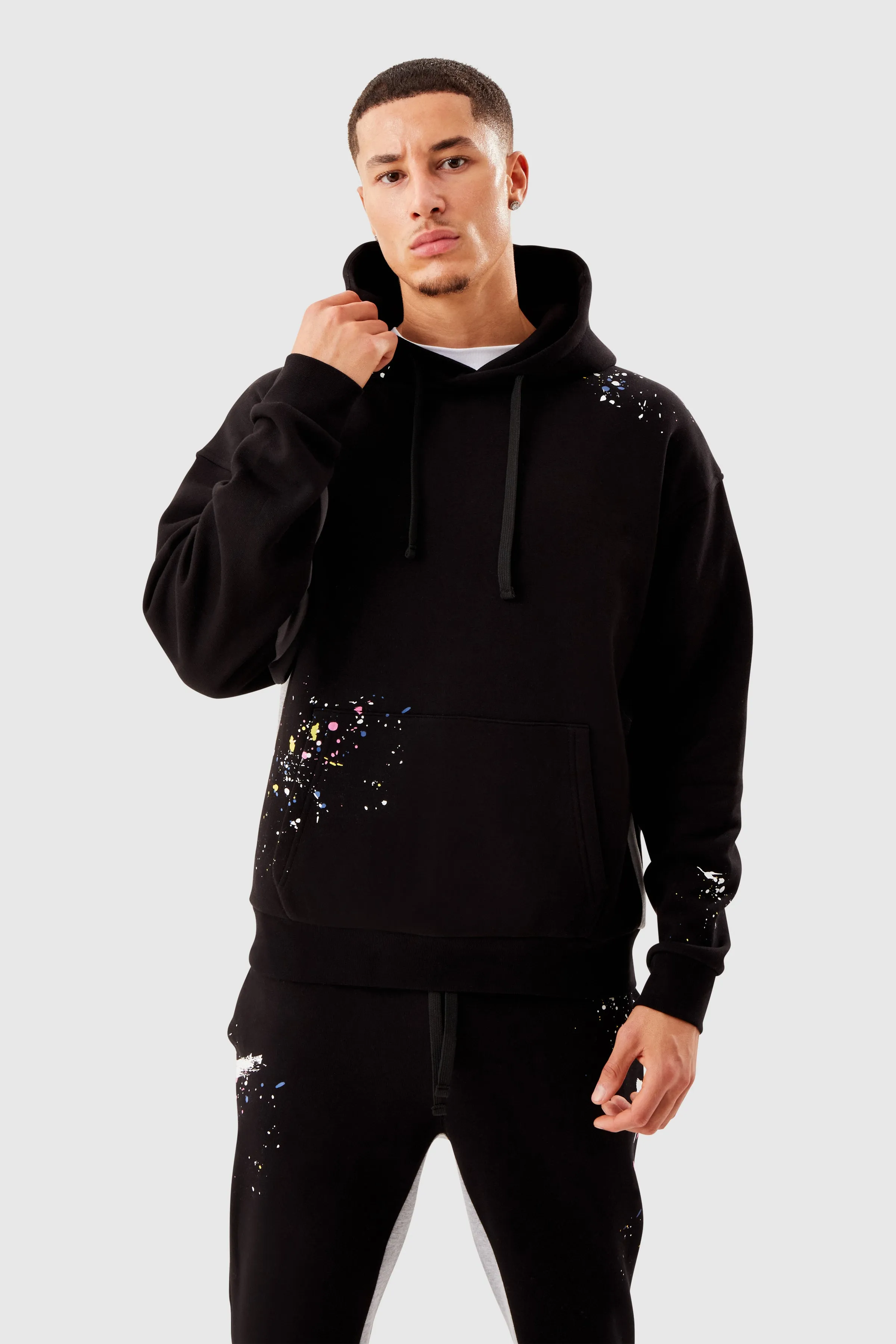 PAINT SMEAR HOOD - BLACK