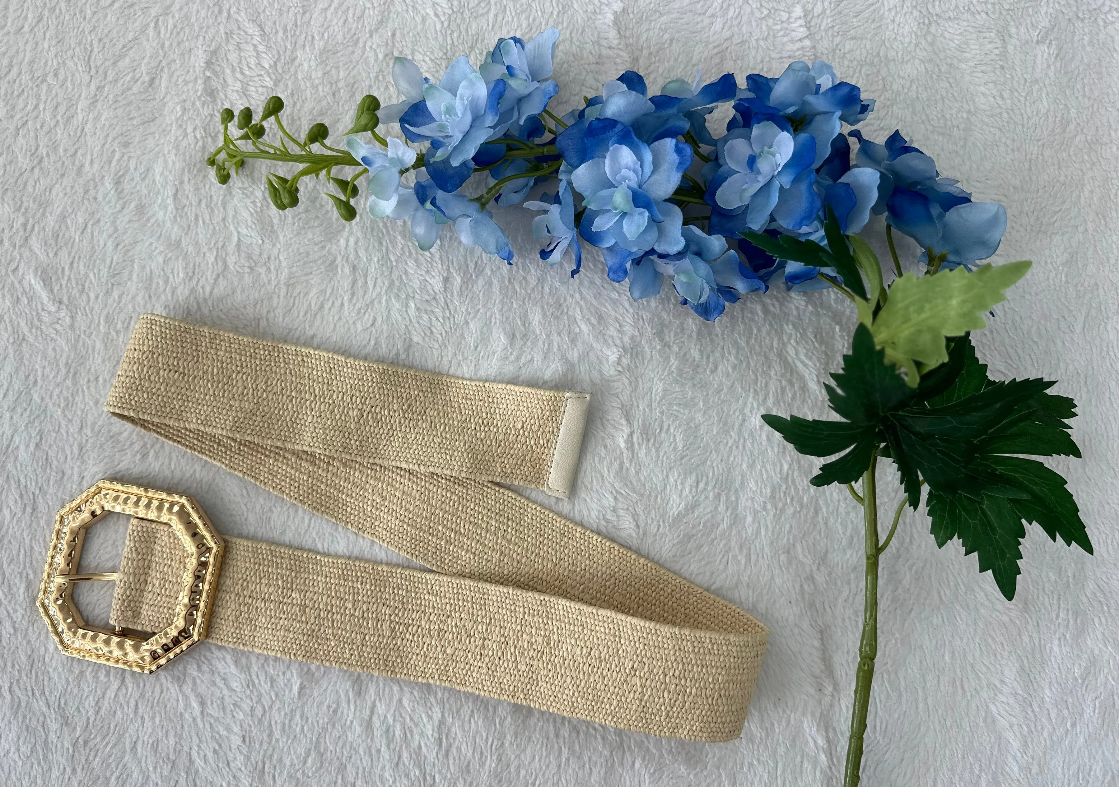 Plus nude boho belt