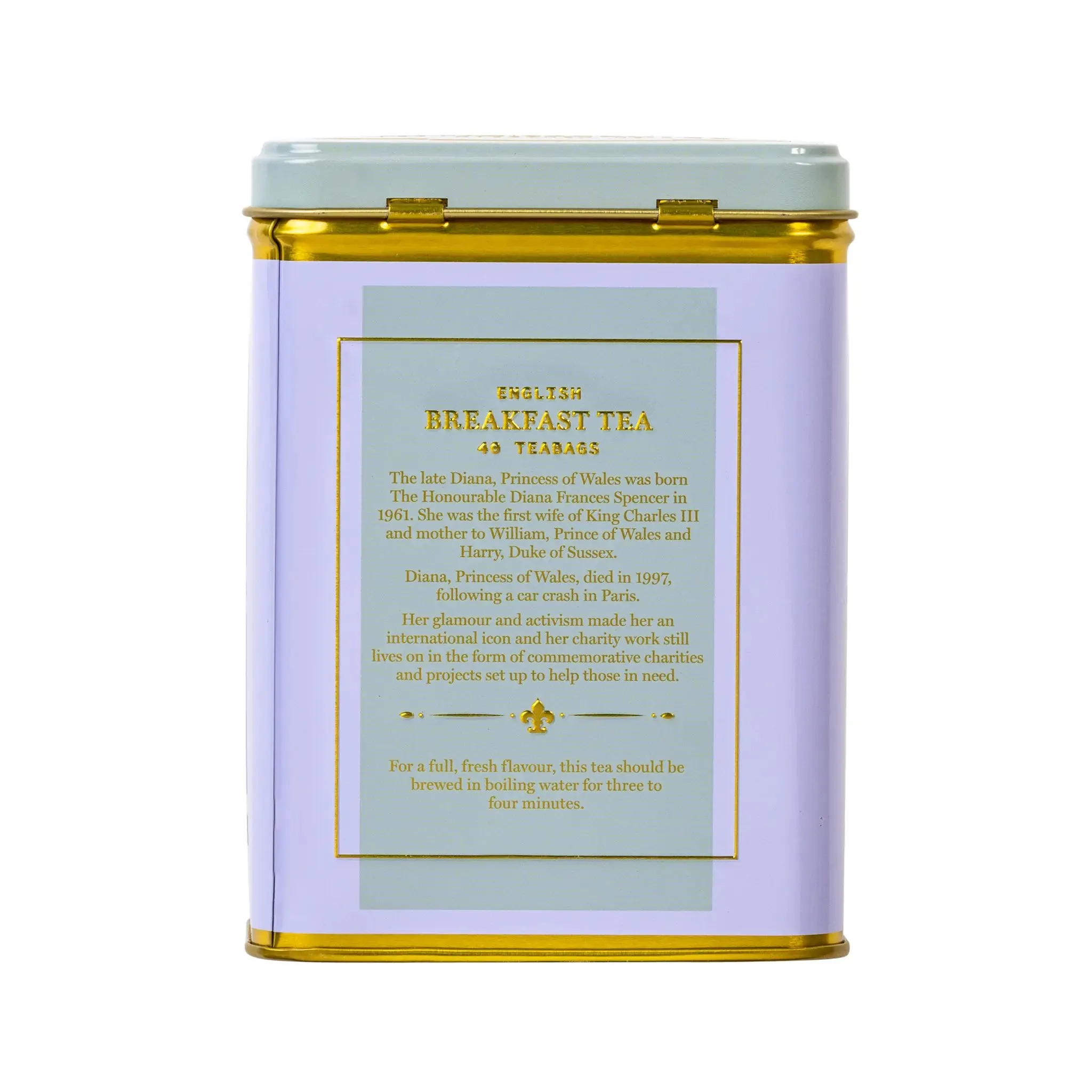 Princess Diana Portrait Tea Tin
