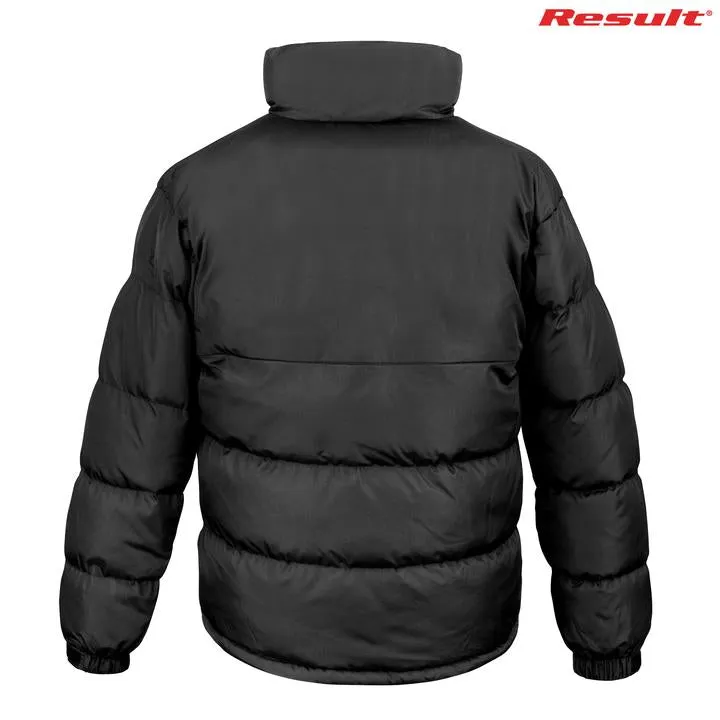 R181X Result Black Unisex Puffer Jackets