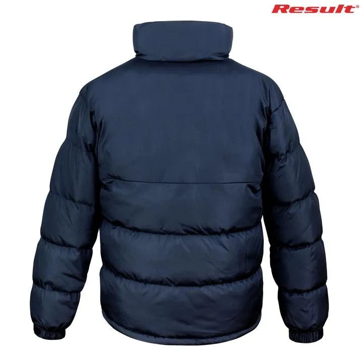 R181X Result Black Unisex Puffer Jackets
