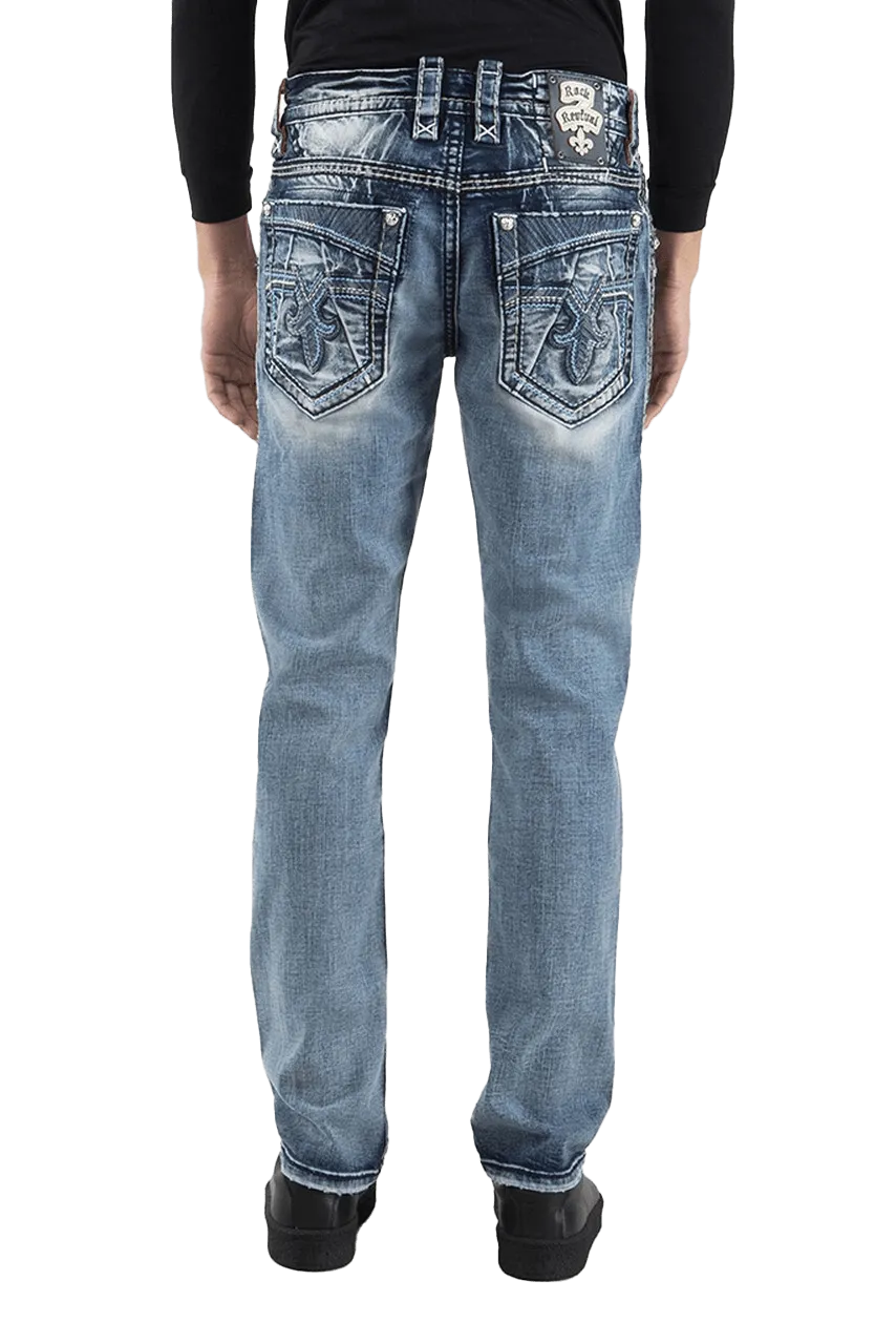 Rock Revival Men's Enzo Alt Straight Jeans
