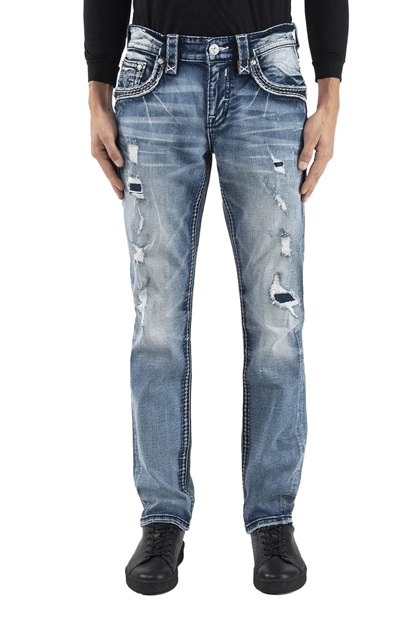 Rock Revival Men's Enzo Alt Straight Jeans