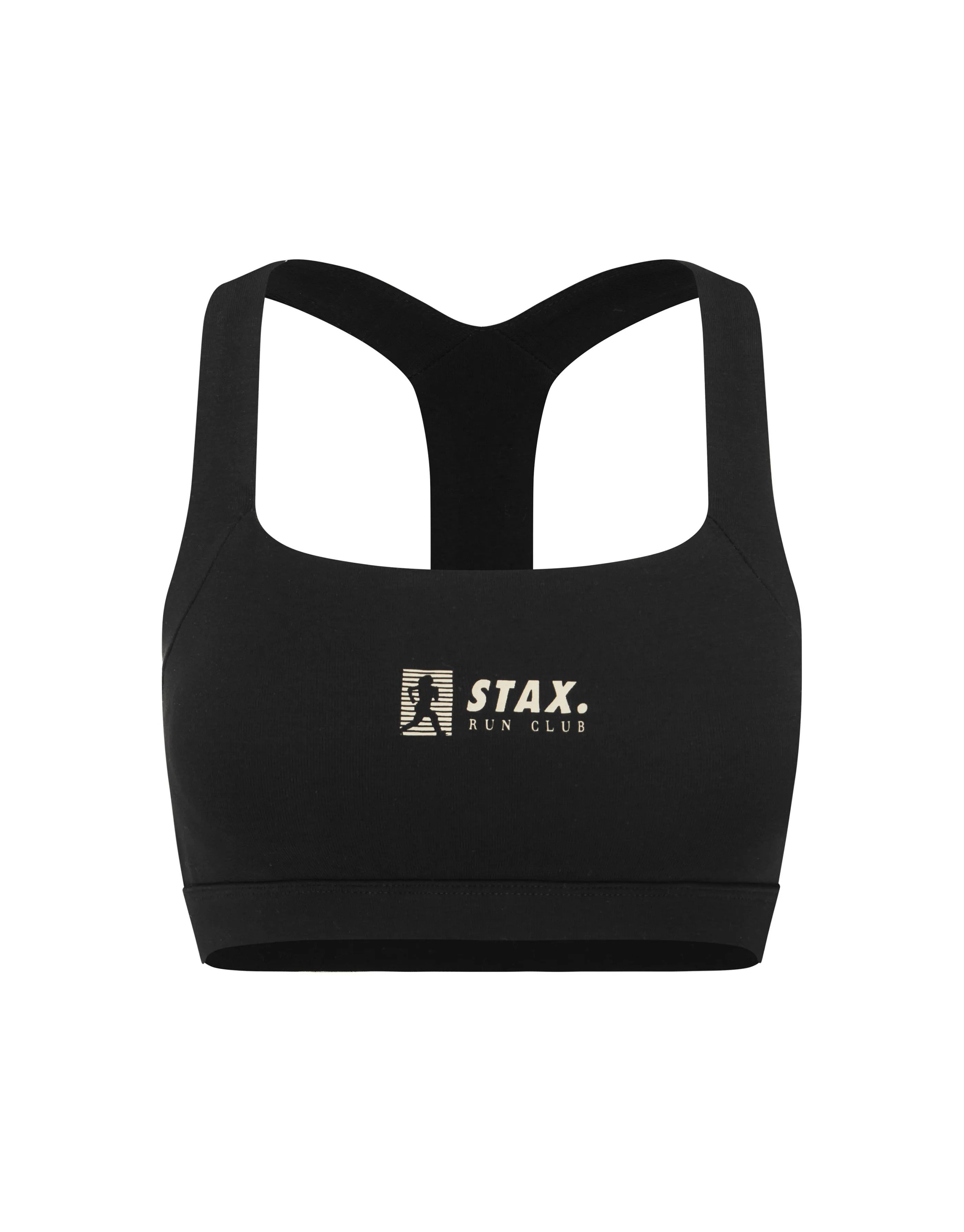 Run Club 2 Cotton Square Crop - Black