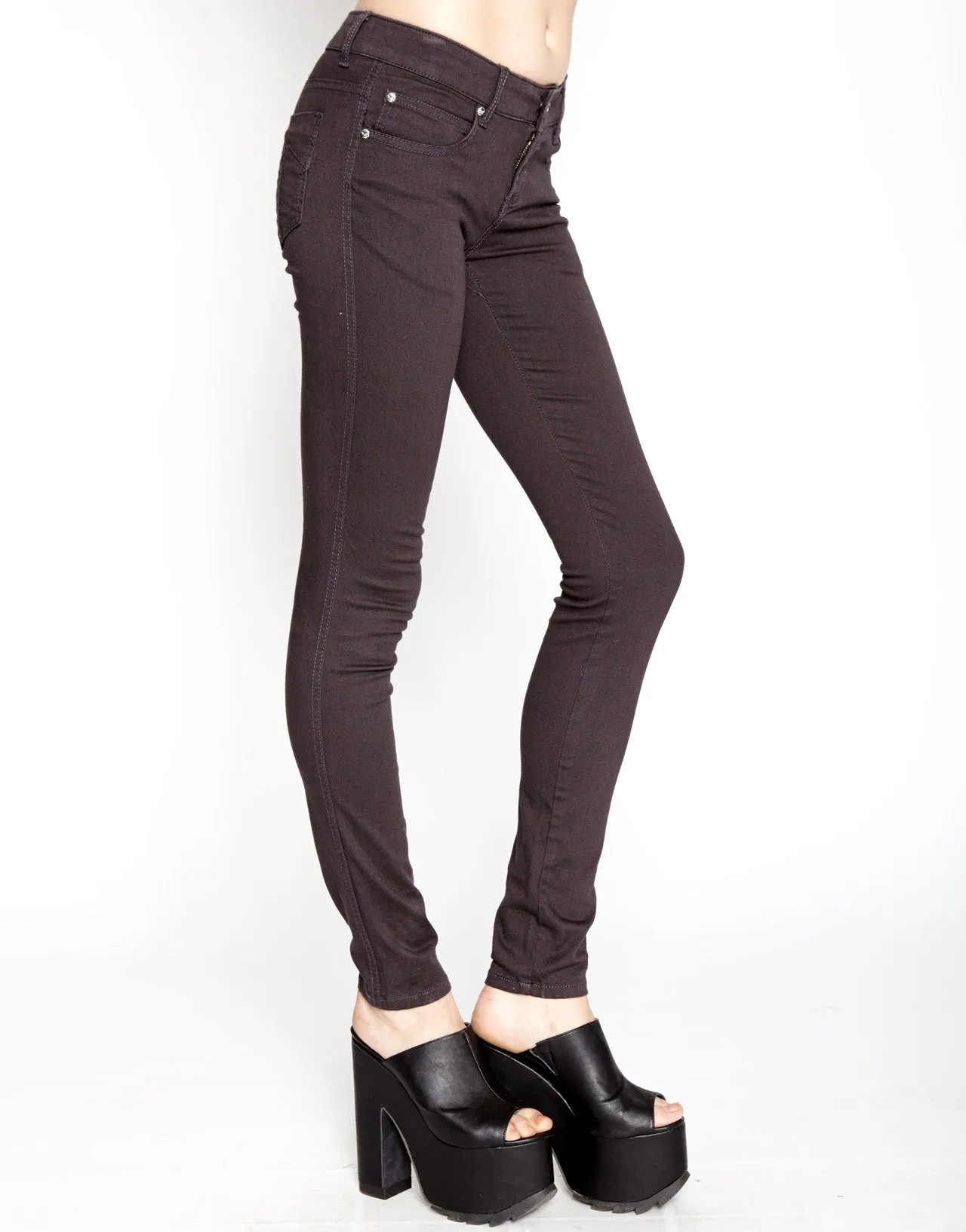 T Back Jeans GREY