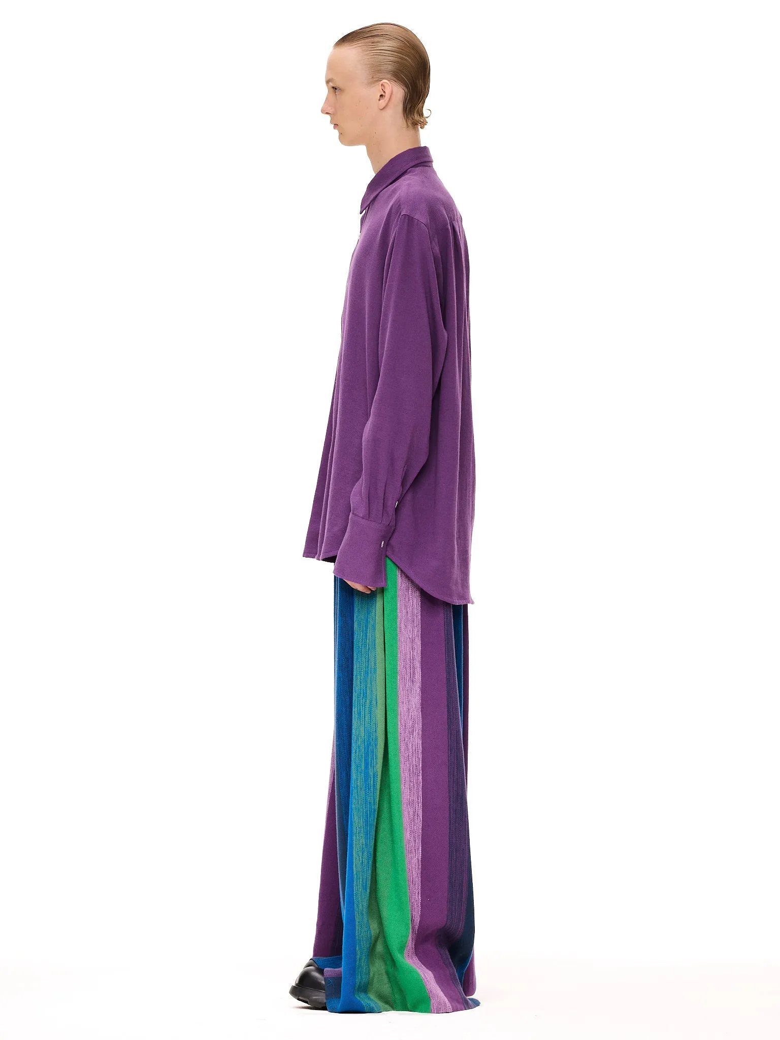 The French Cuff Shirt : Purple