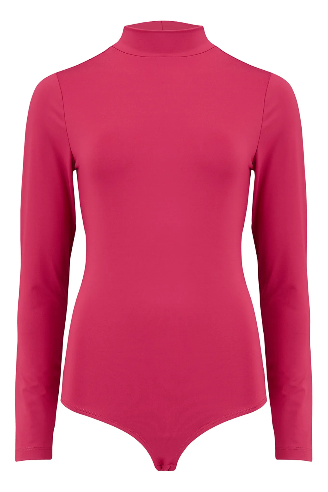 Wolf Bodysuit in Deep Pink