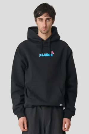 X-LARGE BUTTERFLY HOOD - SOLID BLACK
